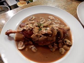 Product: Chef's Daily Special: Roasted Duck Marsala - Montecatini Ristorante in Downtown Walnut Creek, across from the Lesher Center for the Performing Arts - Walnut Creek, CA Italian Restaurants