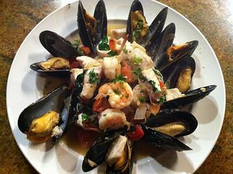 Product: Chef's Daily Special: Cioppino with Mussels, Red Snapper and Shrimp - Montecatini Ristorante in Downtown Walnut Creek, across from the Lesher Center for the Performing Arts - Walnut Creek, CA Italian Restaurants