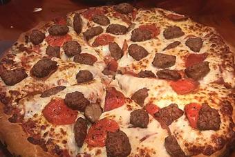 Product - Moosejaw Pizza in The Waterpark Capital of the World in Wisconsin Dells! - Wisconsin Dells, WI American Restaurants Product - Moosejaw Pizza in The Waterpark Capital of the World in Wisconsin Dells! - Wisconsin Dells, WI American Restaurants