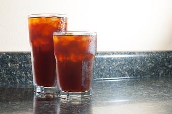Product: Cold Brew Ice Coffee. Organic. Available in regular or decaf. - Mother Fool's Coffeehouse in Willy St. - Madison, WI Coffee, Espresso & Tea House Restaurants