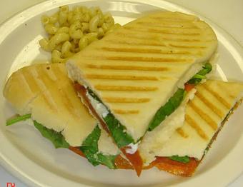 Product - Mozzarella Paninis in Los Angeles, CA Pizza Restaurant