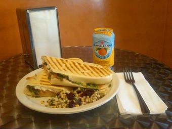Product - Mozzarella Paninis in Los Angeles, CA Pizza Restaurant
