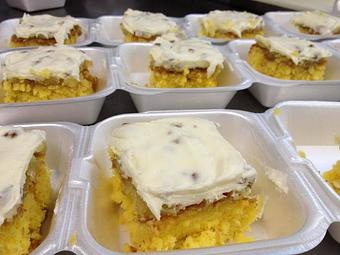 Product: One of our most popular cake specials EVER! Elvis Presley Cake - YUM! - New Market BBQ in Downtown New Market, AL - New Market, AL Barbecue Restaurants