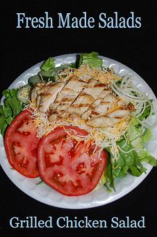 Product: Grilled Chicken Salad - Newsome's Restaurant in Burgess, VA Dessert Restaurants