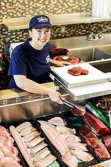 Product: Serving up the freshest fish fillets around! Can't beat that when the fish auction is right across the street. - Upstairs at Pier 38 in Honolulu, HI Seafood Restaurants