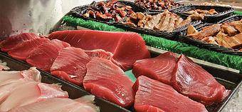 Product: Auction fresh fillets straight from the Honolulu fish auction. - Upstairs at Pier 38 in Honolulu, HI Seafood Restaurants