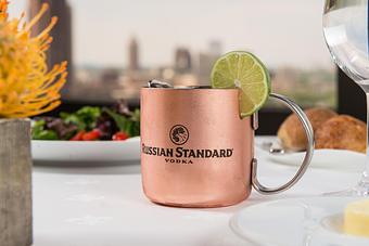 Product: Authentic Moscow Mule - Nikolai's Roof in Atlanta, GA French Restaurants