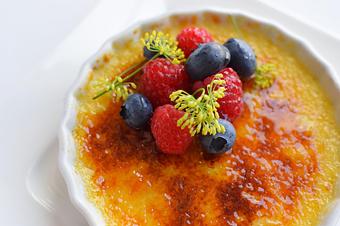 Product: Our creme brulee is prepared to sweet, delicious perfection. - Nikolai's Roof in Atlanta, GA French Restaurants