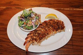 Product: Grilled Cajun Shrimp - Norman's Landing in Cumming, GA Seafood Restaurants