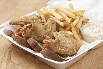 Product - Nu Wave Fish & Chicken in Detroit, MI Seafood Restaurants