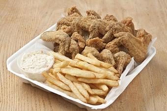 Product - Nu Wave Fish & Chicken in Detroit, MI Seafood Restaurants