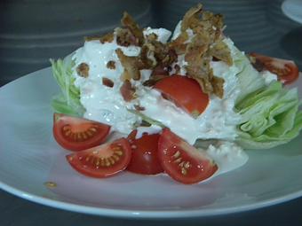 Product: Wedge Salad - Old Yarmouth Inn in Yarmouth Port, MA American Restaurants