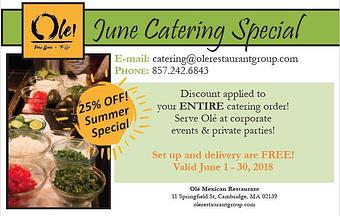 Product - Olé in Cambridge, MA Mexican Restaurants