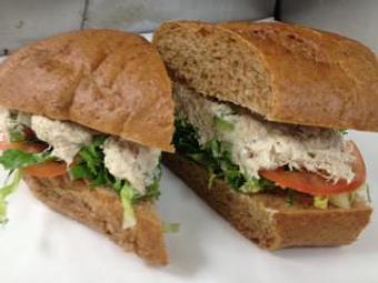 Product: House made Albacore Tuna Salad - On a Roll Sandwich Shoppe in Carlsbad, CA Delicatessen Restaurants
