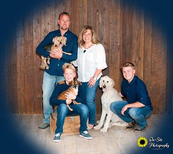 Product: family and senior portraits - On-Site Photography in Look for the BLUE On-Site Photography Sign by the mailbox, and the 19107 on the big Rock! - Buckeye, AZ Excavation Contractors