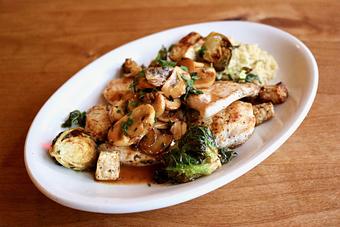 Product: Seasonally inspired menu with daily specials. - Onespeed in Sacramento, CA Pizza Restaurant
