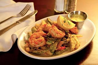 Product: Seasonally inspired menu with daily specials. Pictured: Frito Misto. - Onespeed in Sacramento, CA Pizza Restaurant