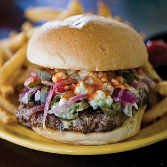 Product: Urban Bubba Burger & Fries - Opal Divine’s Austin Grill in Travis Heights/ South Austin - Austin, TX American Restaurants