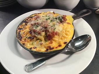 Product: Skillet Macaroni and Cheese - Open Range MT in Bozeman, MT Steak House Restaurants