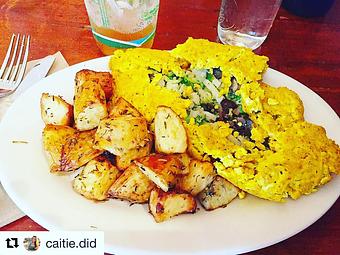 Product: Tofu Omelette - Organic Grill in East Village - New York, NY Vegetarian Restaurants