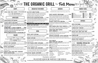 Product - Organic Grill in East Village - New York, NY Vegetarian Restaurants