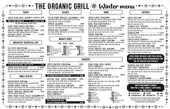 Product - Organic Grill in East Village - New York, NY Vegetarian Restaurants