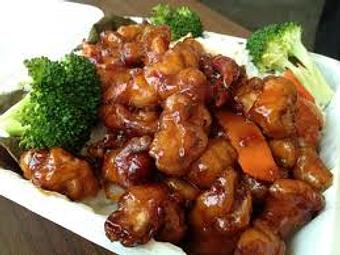 Product:  General Tso`s Chicken - Oriental Cafe in Universties at Shady Grove.  Human Grove Sciences INC. Shady Grove Adventist Hospital. - Rockville, MD Chinese Restaurants