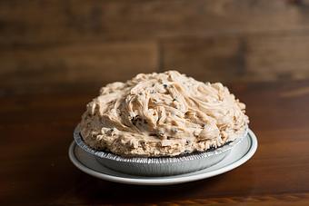 Product: Chocolate Chip Peanut Butter Whole Pie - Original Oyster House Boardwalk in Gulf Shores, AL Seafood Restaurants