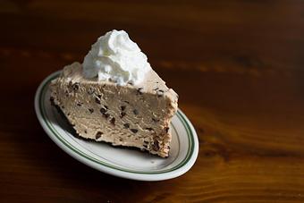 Product: Chocolate Chip Peanut Butter Pie - Original Oyster House Boardwalk in Gulf Shores, AL Seafood Restaurants