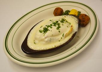 Product: Stuffed Flounder Florentine - Original Oyster House Boardwalk in Gulf Shores, AL Seafood Restaurants