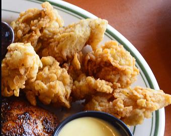Product: Fried Oysters - Original Oyster House Boardwalk in Gulf Shores, AL Seafood Restaurants