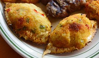 Product: Stuffed Crabs - Original Oyster House Boardwalk in Gulf Shores, AL Seafood Restaurants