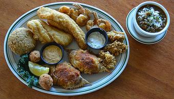 Product: Fisherman's Pride - Original Oyster House Boardwalk in Gulf Shores, AL Seafood Restaurants