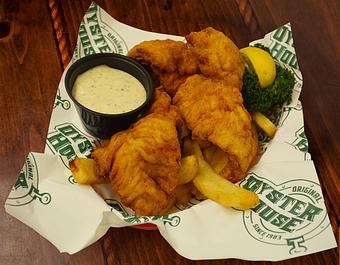 Product: Fried Flounder - Original Oyster House Boardwalk in Gulf Shores, AL Seafood Restaurants