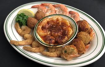 Product: Jame's Ultimate Shrimp Platter - Original Oyster House Boardwalk in Gulf Shores, AL Seafood Restaurants