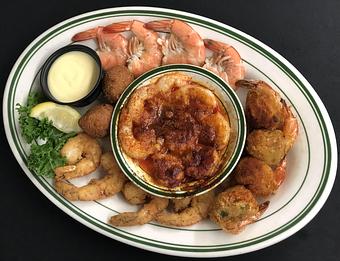 Product: James' Ultimate Shrimp Platter - Original Oyster House Boardwalk in Gulf Shores, AL Seafood Restaurants