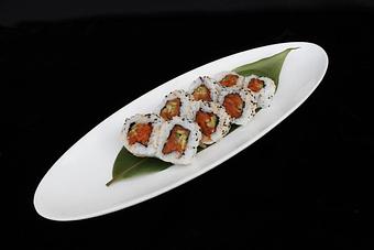 Product: Spicy Salmon Roll - Osaka Japanese Steak & Sushi in Helotes, TX Japanese Restaurants