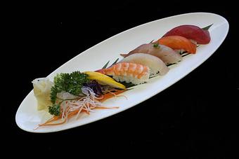 Product: Sushi Sampler - Osaka Japanese Steak & Sushi in Helotes, TX Japanese Restaurants