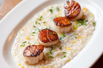 Product: Pan-Roasted Scallops - Osteria Via Stato in River North - Chicago, IL Italian Restaurants