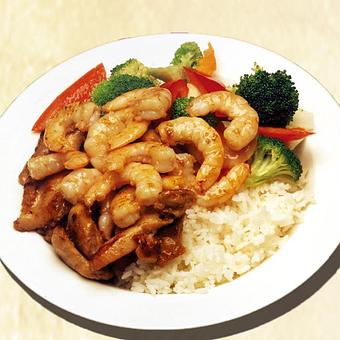 Product - Pan Pacific Grill in Springfield, MO American Restaurants