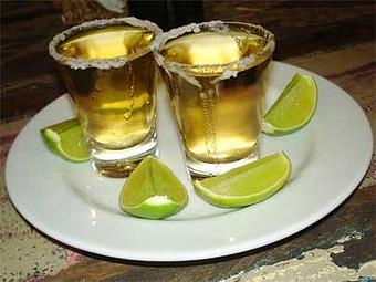 Product: Tequila in the bar - Papa Felipe's in Albuquerque, NM Mexican Restaurants