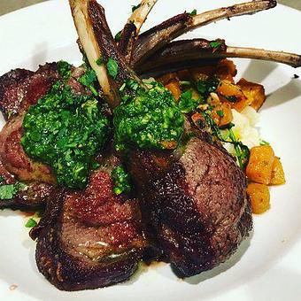 Product: Seared California Lamb - Park Place Restaurant in Lakeport, CA American Restaurants