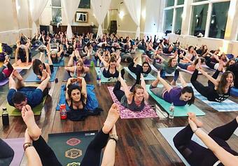 Product: The Piedmont Room & Park Tavern partners with a variety of local businesses to offer classes like yoga. - Park Tavern in heart of Midtown - Atlanta, GA American Restaurants