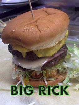 Product: The Big Rick - Parker's Restaurant in Drummond, MT American Restaurants