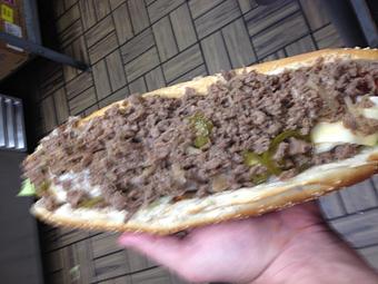 Product: That's a steak sub! - Pat's Submarines in Lackawanna, NY Sandwich Shop Restaurants