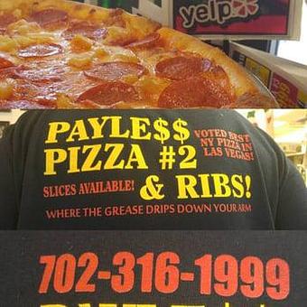 Product - Payless Pizza #2 and Ribs in West Tropicana ave - Las Vegas, NV Dessert Restaurants