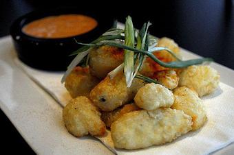 Product: Fried Cheese Curds - Pearl Seafood & Oyster Bar in Lincoln Square - Bellevue, WA Seafood Restaurants