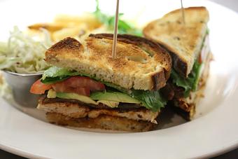 Product: Grilled Chicken Club - Pearl Seafood & Oyster Bar in Lincoln Square - Bellevue, WA Seafood Restaurants