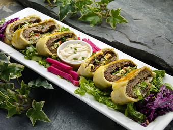 Product: Lavash Wrap Appetizer - Phoenician Garden Mediterranean Bar and Grill in Fresno, CA American Restaurants