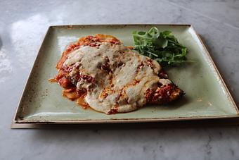 Product: Neapolitan Chicken Parmigiano - Piattino Neighborhood Bistro in Mendham, NJ Italian Restaurants